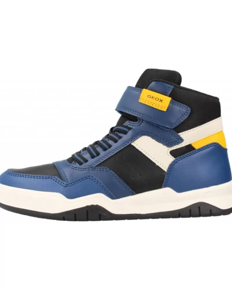 Boy GEOX Sports Shoes-Boy Trainers J Perth B F Azul