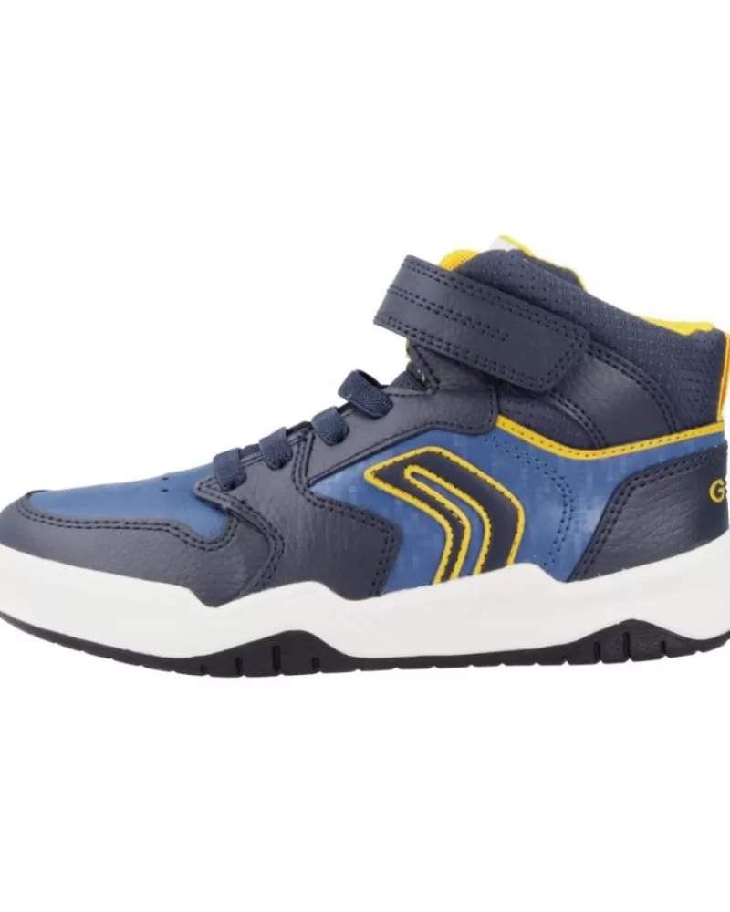 Boy GEOX Sports Shoes-Boy Trainers J Perth Boy A Azul