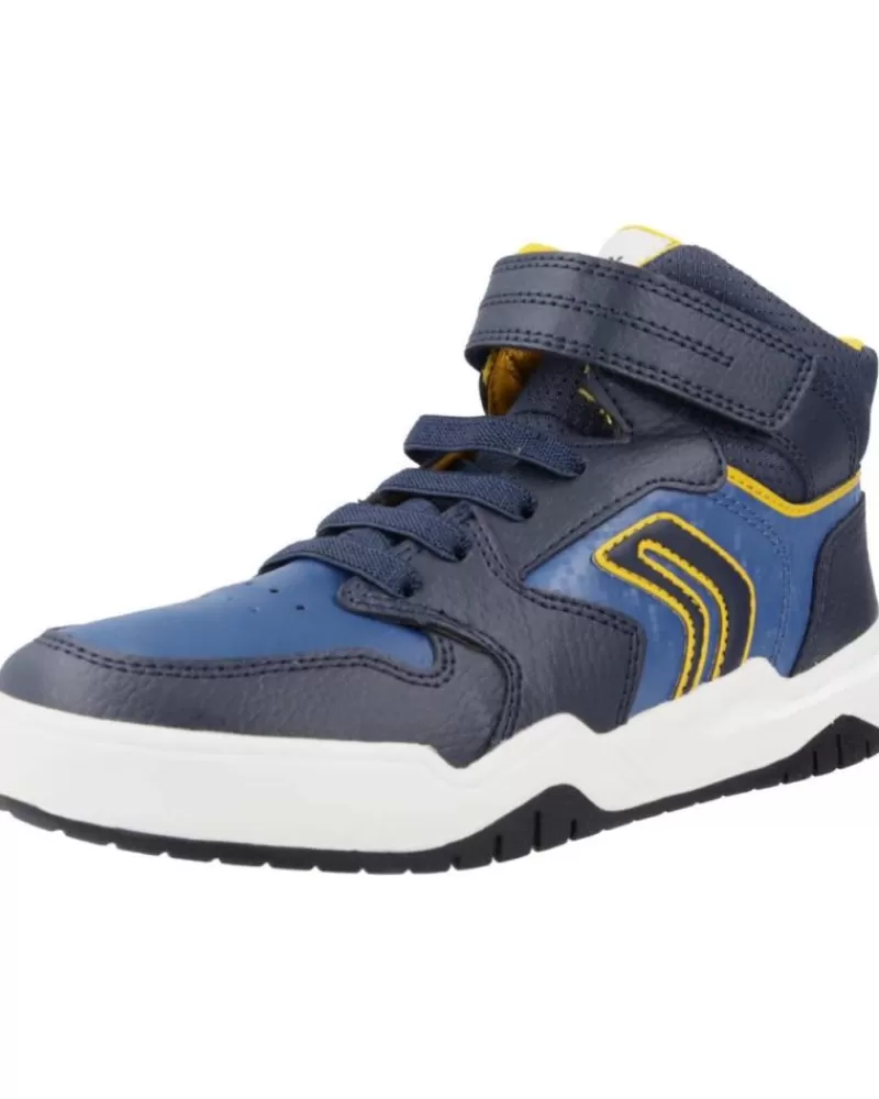 Boy GEOX Sports Shoes-Boy Trainers J Perth Boy A Azul