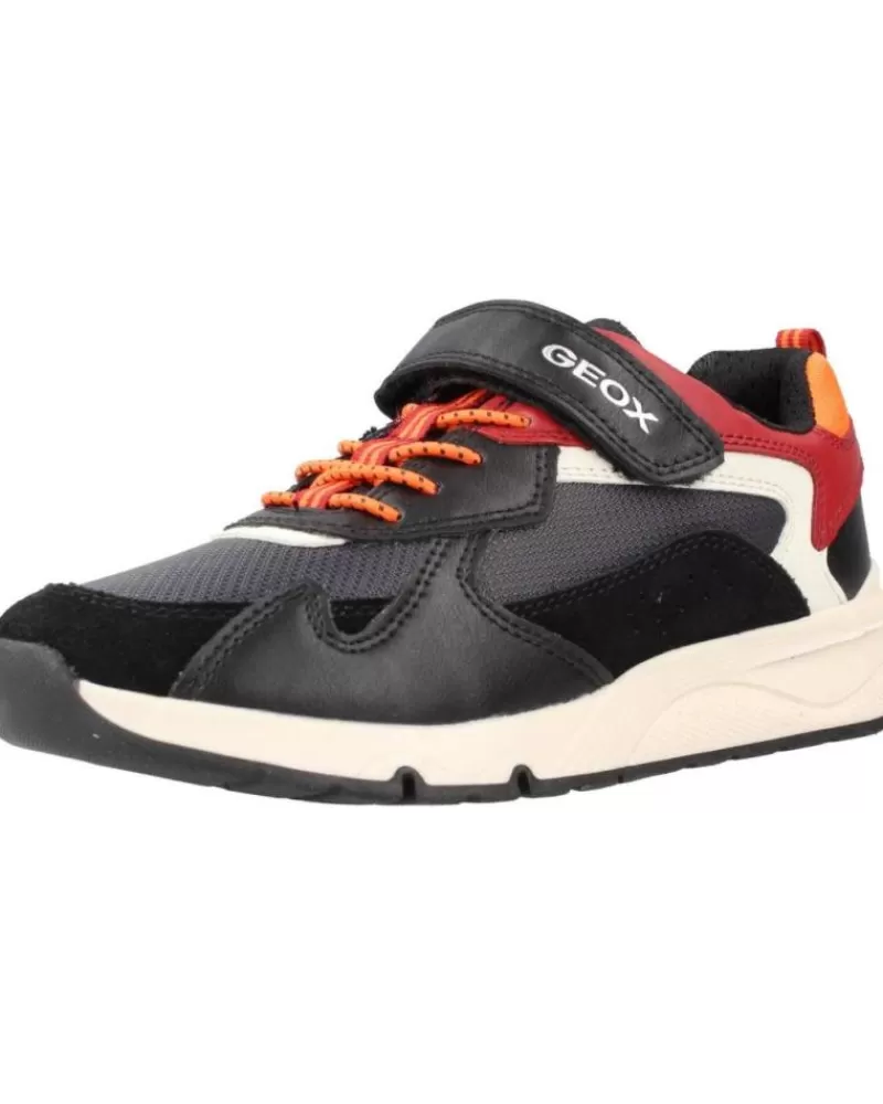 Boy GEOX Sports Shoes-Boy Trainers J Rooner B Negro