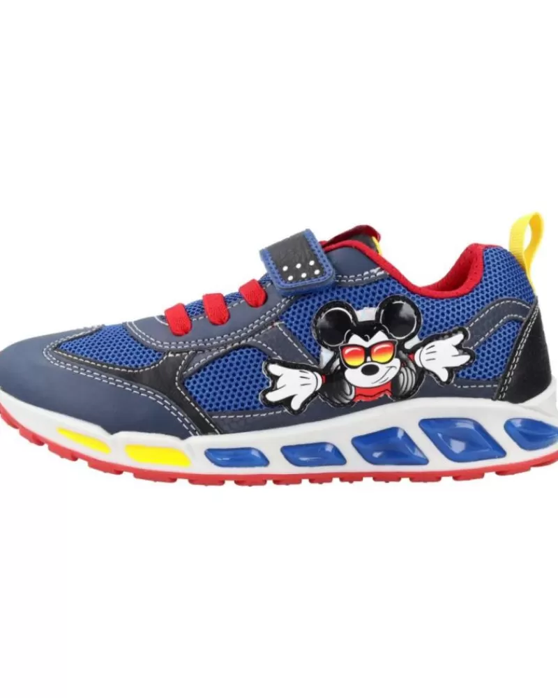 Boy GEOX Sports Shoes-Boy Trainers J Shuttle Boy Azul