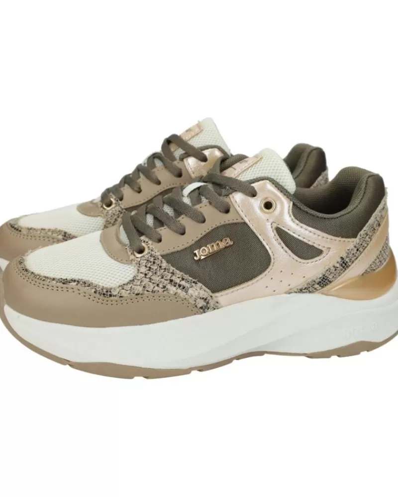 Boy JOMA Sports Shoes-Boy Trainers C404Ls2316 Kaki-Beige