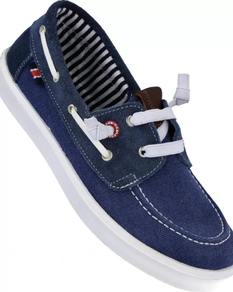 Boy TITANITOS Boat Shoes-Boy Trainers V710 Niza Zapatillas De Lona Para Nino Jeans
