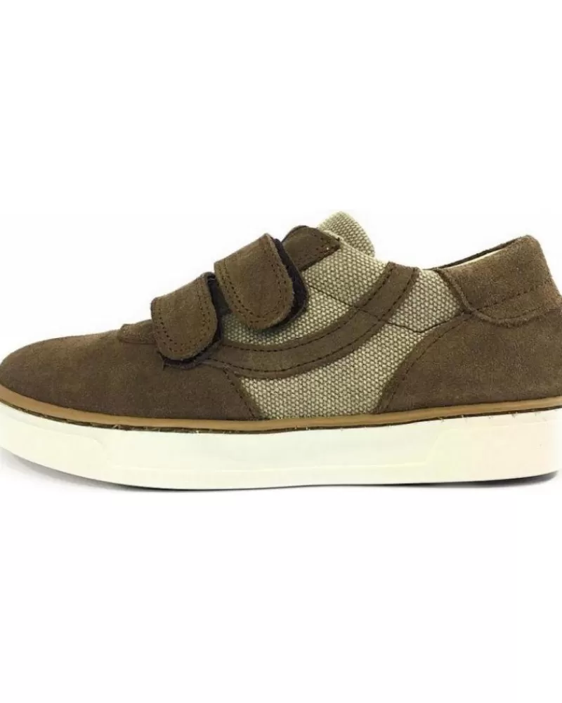 Boy YOWAS Sports Shoes-Boy Trainers Zapatillas Deporte 21203 Marron