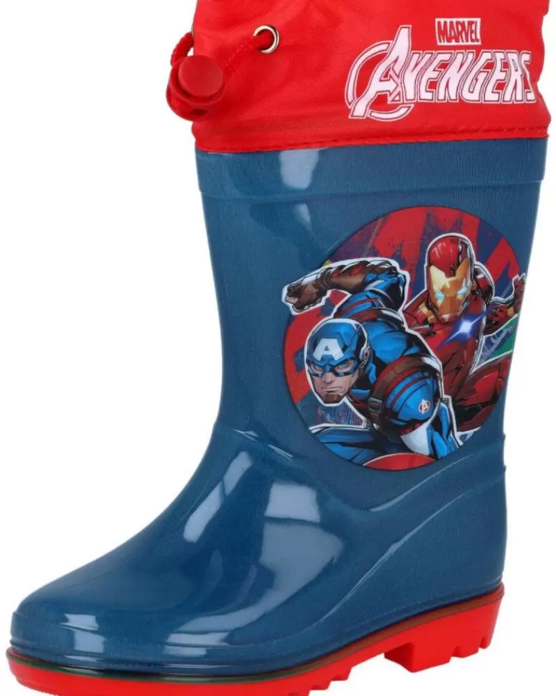 Boy BUBBLE BOBBLE Wellington Boots-Boy Wellington Boots Bubble Av14799 Botas De Agua Nino Azul