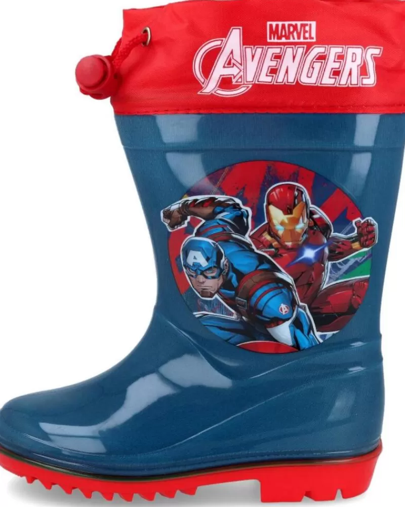 Boy BUBBLE BOBBLE Wellington Boots-Boy Wellington Boots Bubble Av14799 Botas De Agua Nino Azul