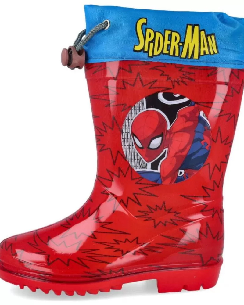 Boy BUBBLE BOBBLE Wellington Boots-Boy Wellington Boots Bubble Kids Sm13763 Botas De Agua Nino Rojo
