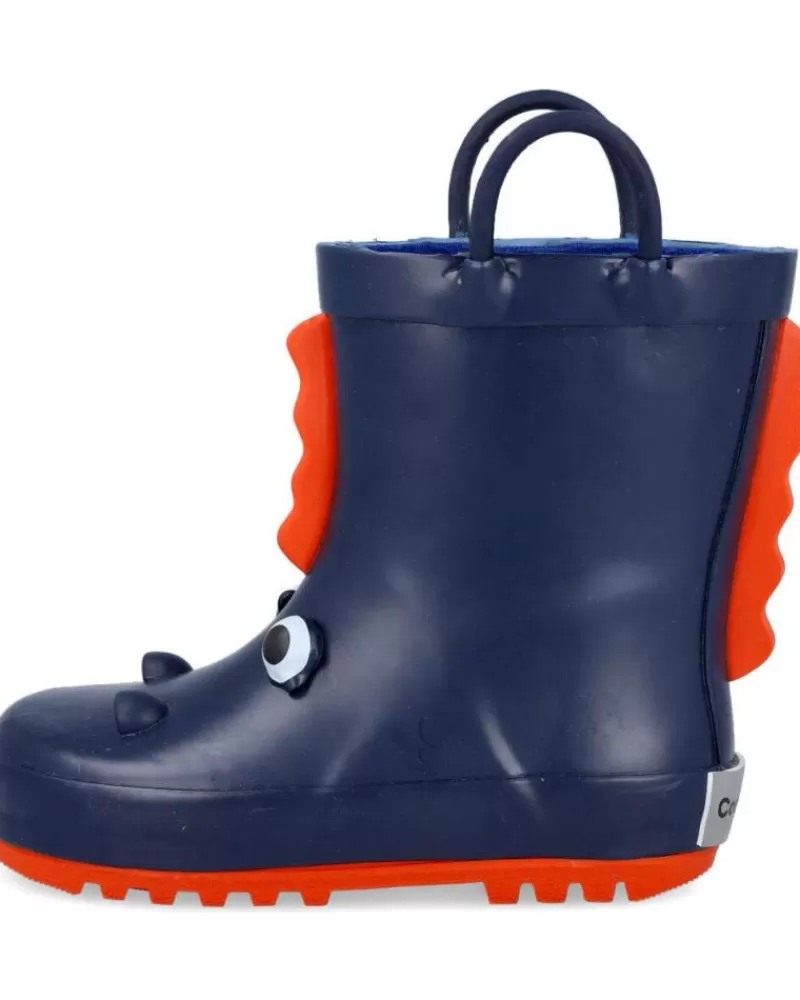 Boy CONGUITOS Wellington Boots-Boy Wellington Boots Li1-11003 Botas De Goma Nino Marino