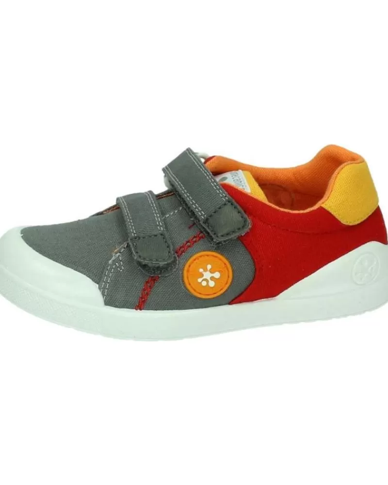 Boy BIOMECANICS Sports Shoes-Boy Zapatillas Deporte 222283-B Gris Marengo