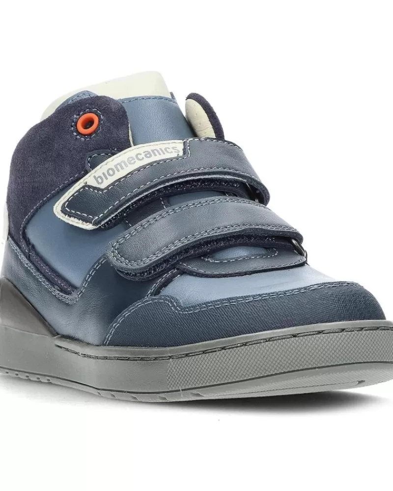 Boy BIOMECANICS Boots-Boy Zapatillas Deporte Botines Sauvage 231225-A Ocean