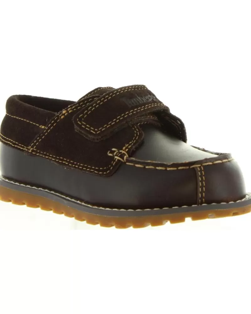 Boy TIMBERLAND Boat Shoes-Girl And Boy Boat Shoes A1Jut Pokey Gaucho