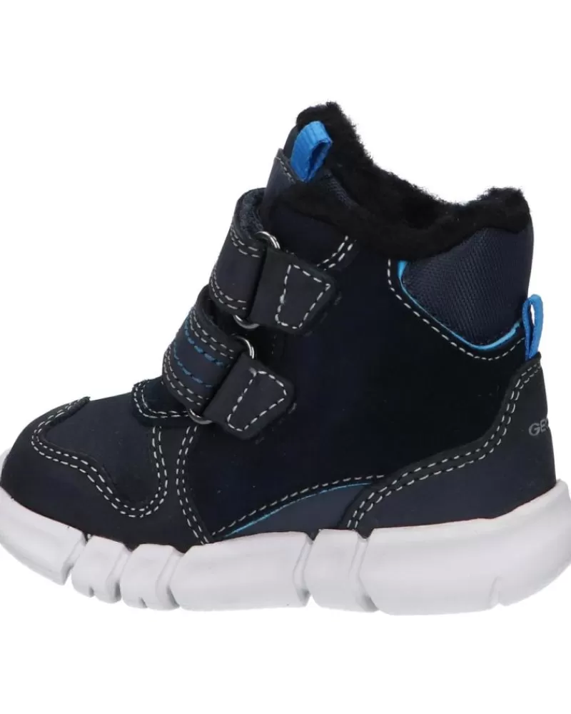 Boy GEOX Boots-Girl And Boy Boots B163Pb 03222 B Flexyper Boy B Abx C4231 Navy-Sky