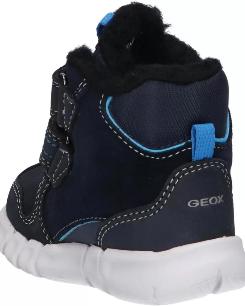 Boy GEOX Boots-Girl And Boy Boots B163Pb 03222 B Flexyper Boy B Abx C4231 Navy-Sky