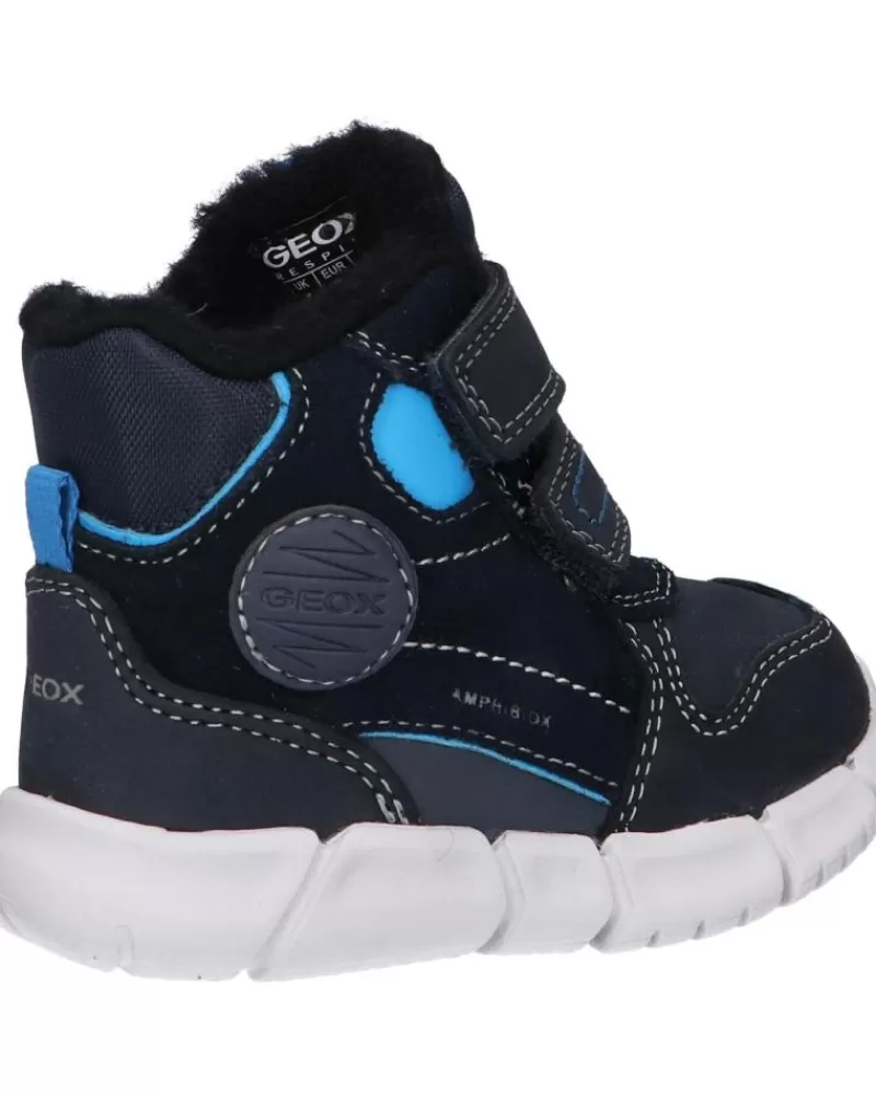 Boy GEOX Boots-Girl And Boy Boots B163Pb 03222 B Flexyper Boy B Abx C4231 Navy-Sky