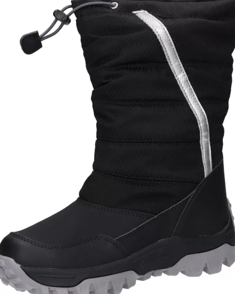 Boy GEOX Boots-Girl And Boy Boots J26Fra 0Fu50 J Himalaya Boy B Abx C0039 Black-Silver