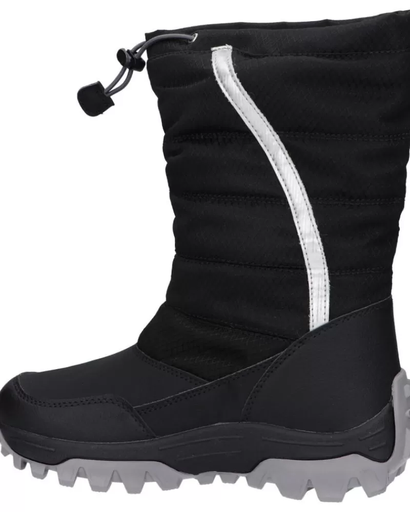 Boy GEOX Boots-Girl And Boy Boots J26Fra 0Fu50 J Himalaya Boy B Abx C0039 Black-Silver