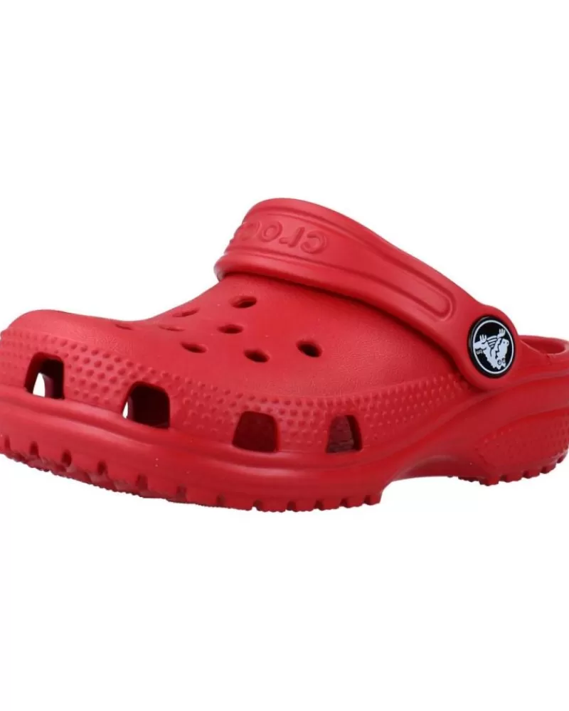 Boy CROCS Clogs-Girl And Boy Clogs Classic Clog T Rojo