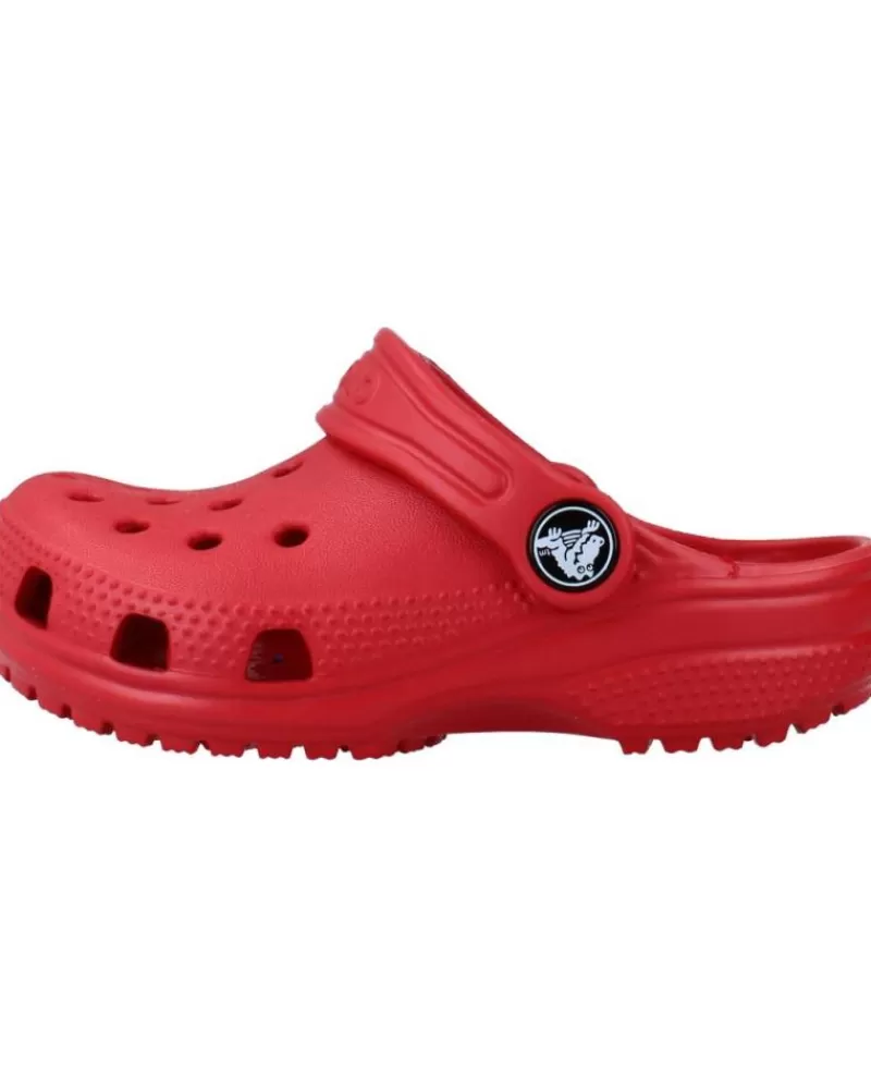 Boy CROCS Clogs-Girl And Boy Clogs Classic Clog T Rojo