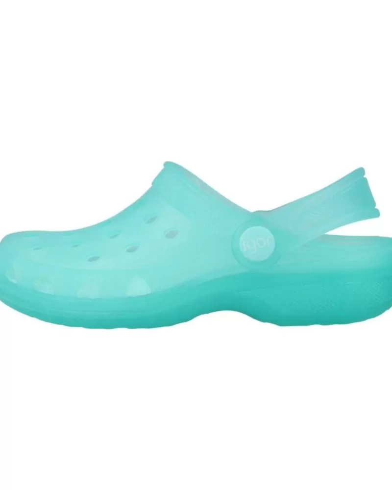 Boy IGOR Clogs-Girl And Boy Clogs S10226 Azul