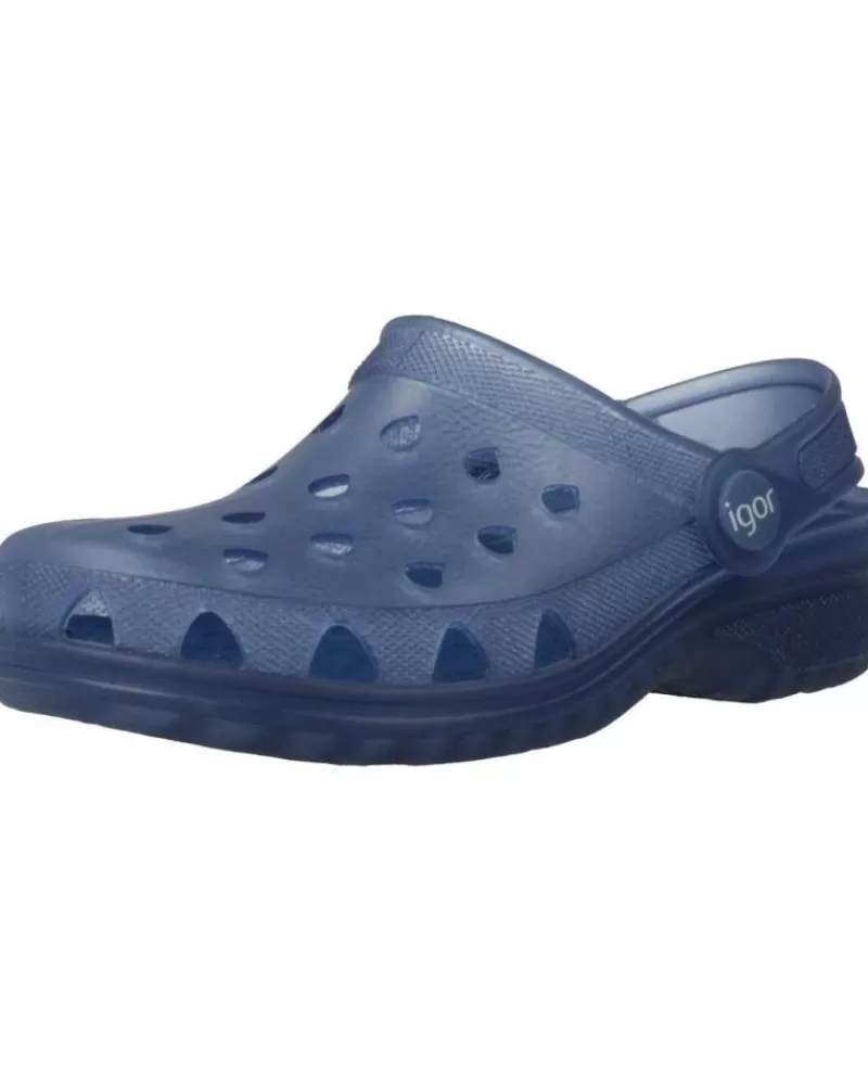 Boy IGOR Clogs-Girl And Boy Clogs S10226 Azul