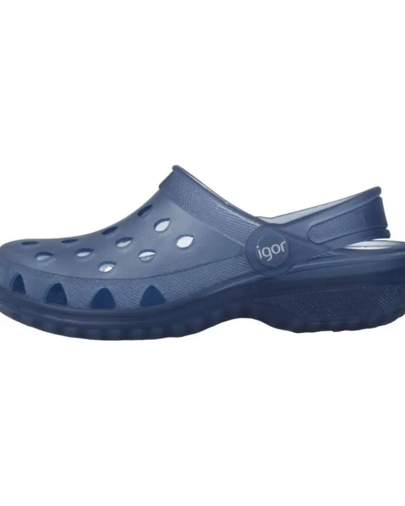 Boy IGOR Clogs-Girl And Boy Clogs S10226 Azul