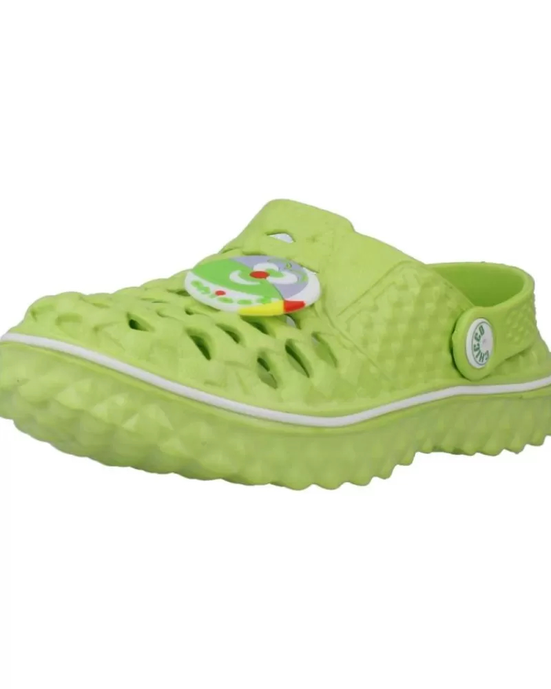 Girl CHICCO Clogs-Girl And Boy Flip Flops Bailarina Mango Verde