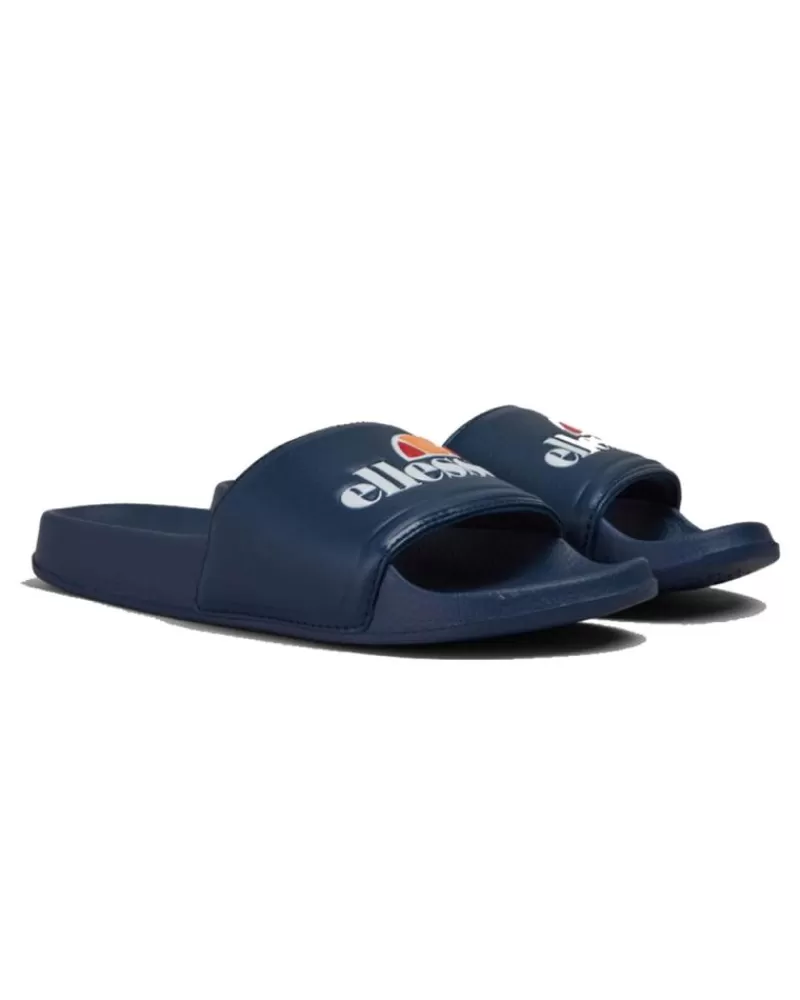 Boy ELLESSE Flip Flops-Girl And Boy Flip Flops Chanclas Filippo Slide Azul