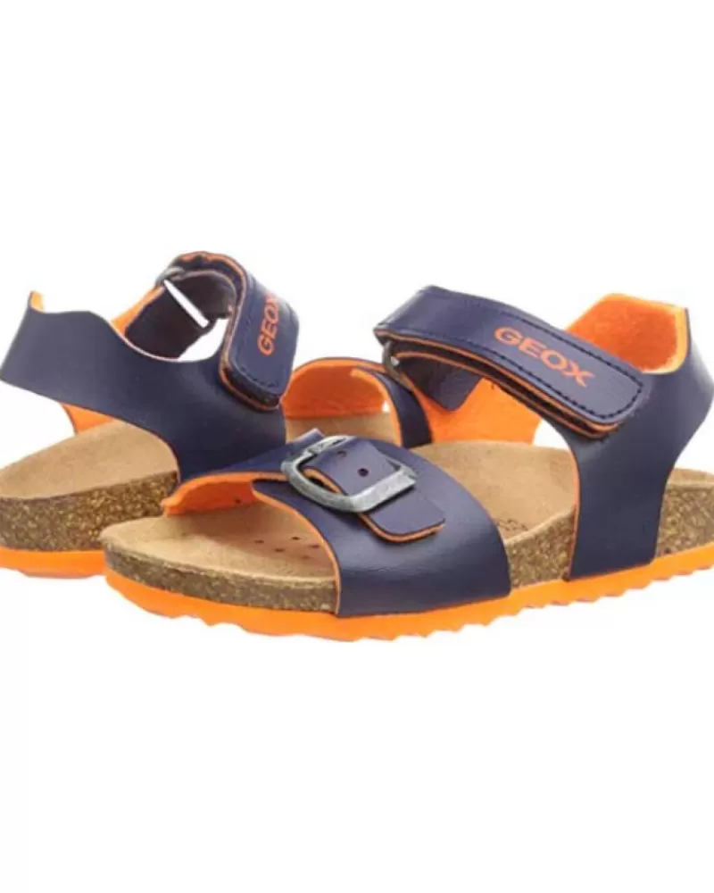 Boy GEOX Flip Flops-Girl And Boy Flip Flops Sandalia Ghita Azul
