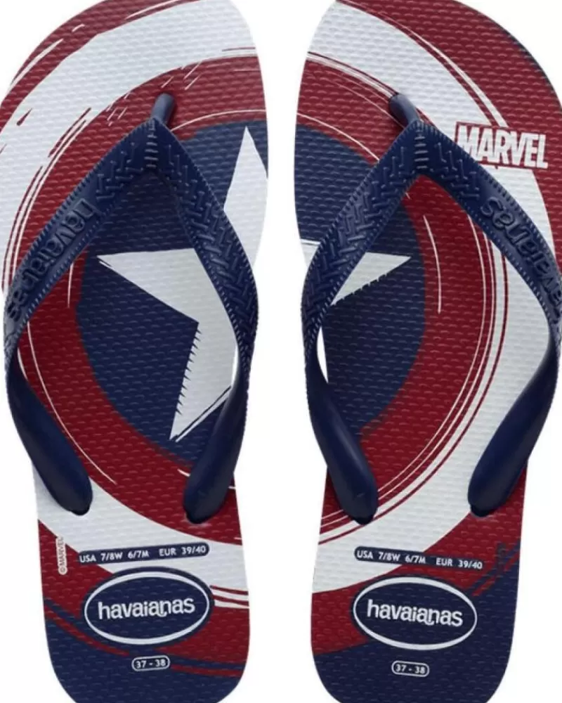 Boy HAVAIANAS Flip Flops-Girl And Boy Flip Flops Chanclas Azul