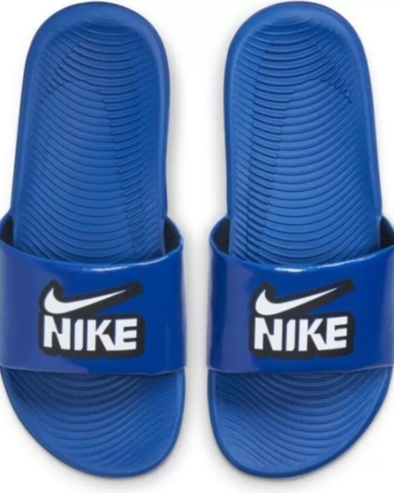 Boy NIKE Flip Flops-Girl And Boy Flip Flops Chanclas Kawa Slide Fun Azul Flip Multi