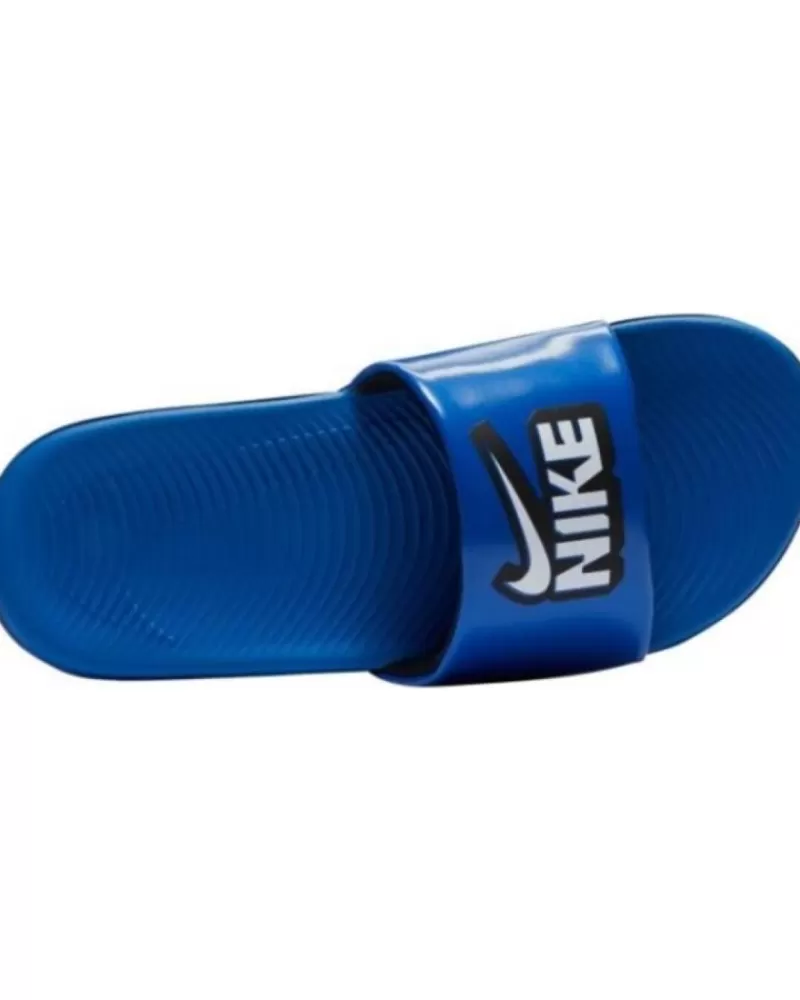 Boy NIKE Flip Flops-Girl And Boy Flip Flops Chanclas Kawa Slide Fun Azul Flip Multi