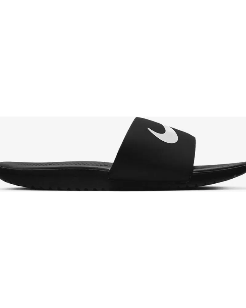 Boy NIKE Flip Flops-Girl And Boy Flip Flops Palas Piscina Unisex Nio Kawa 819352 Negro