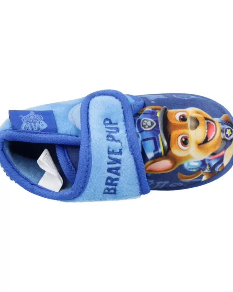 Boy CHICCO House Slipers-Girl And Boy House Slipers Zapatilla Andar Por Casa Paw 890 Blue Patrulla Ca