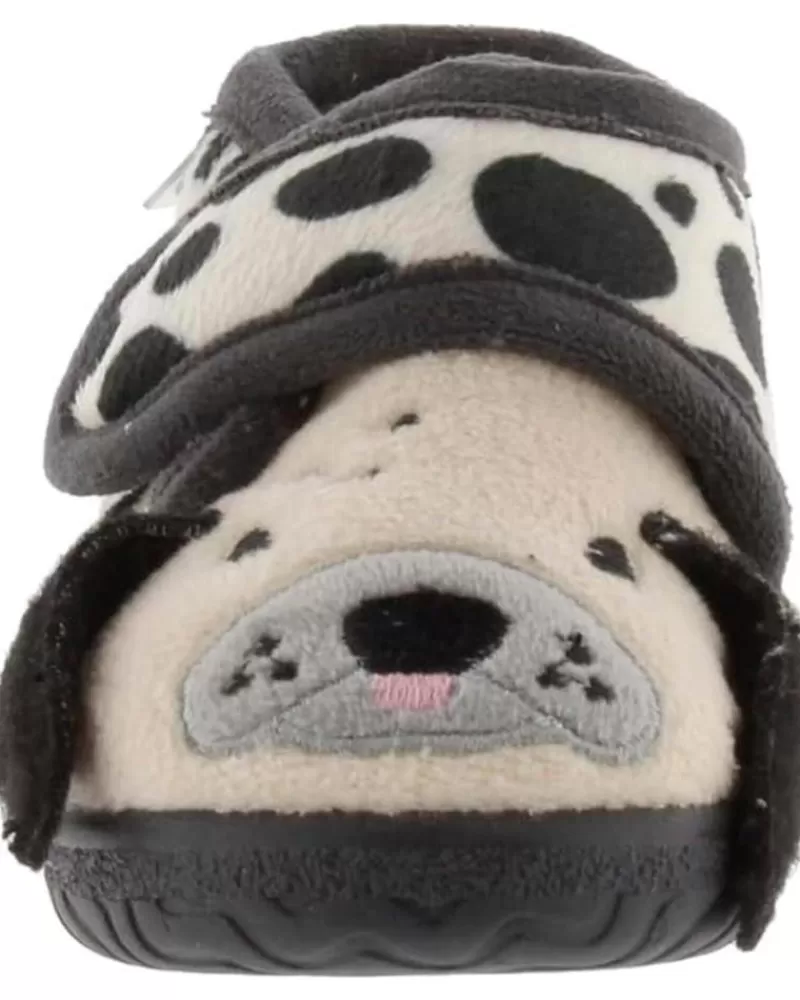 Boy VICTORIA House Slipers-Girl And Boy House Slipers 5119 Ojala Zapatillas Casa Animales Antracita