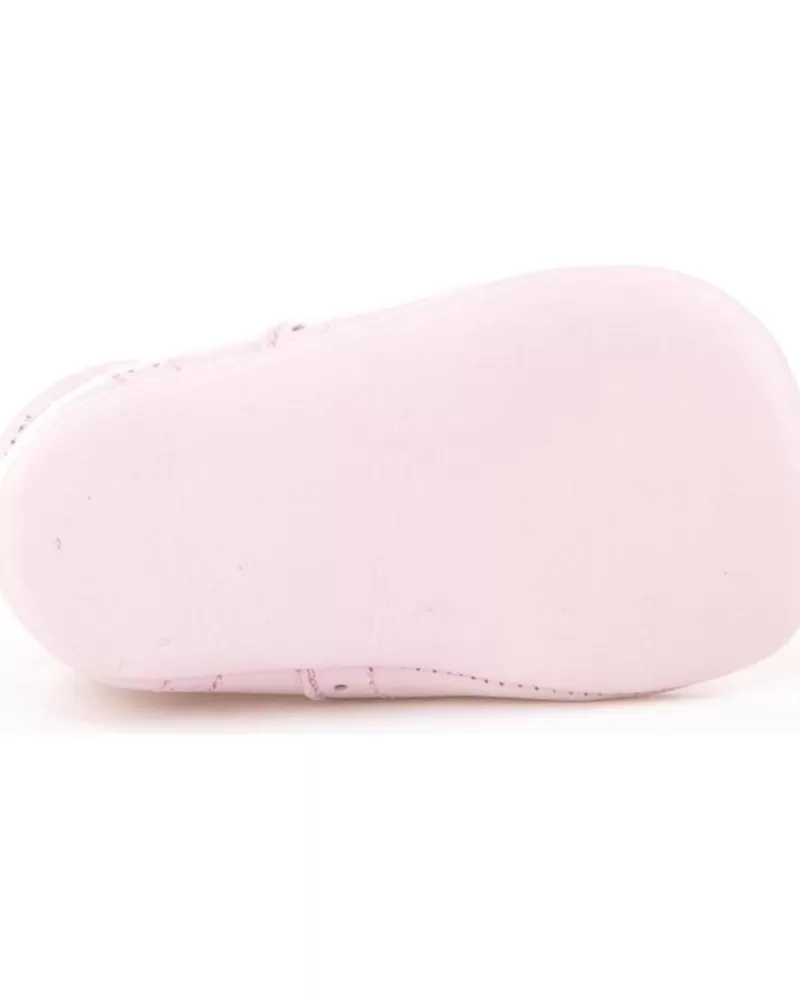 Boy ANGELITOS Infant-Girl And Boy Infant Zapato Patuco Piel 256 Rosa