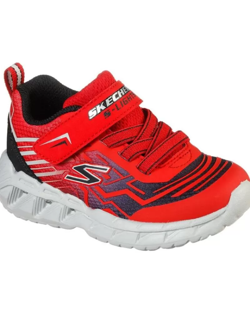 Boy SKECHERS Infant-Girl And Boy Infant Zapatillas Bozler Magna Lights Multi