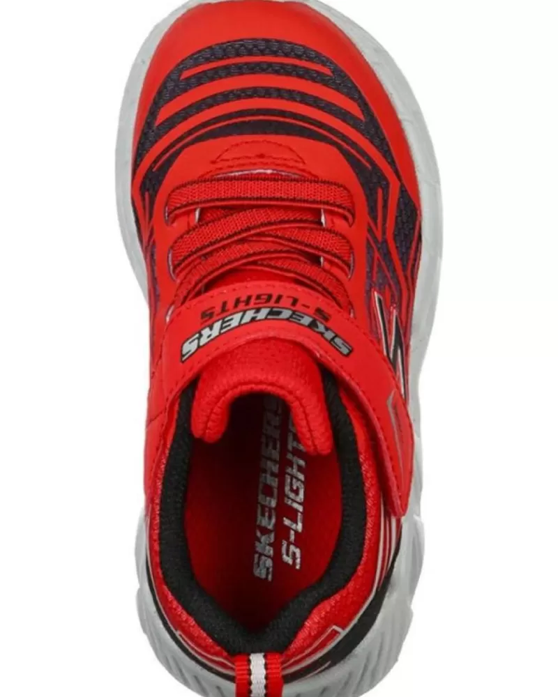 Boy SKECHERS Infant-Girl And Boy Infant Zapatillas Bozler Magna Lights Multi