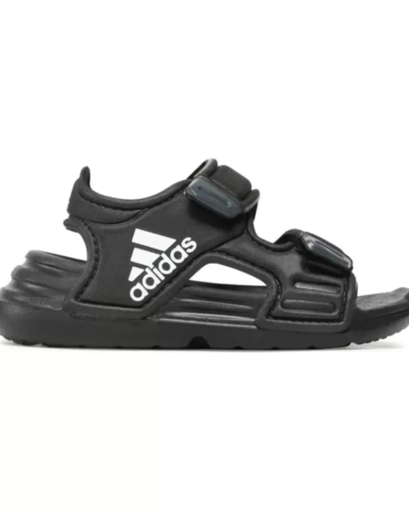 Boy ADIDAS Sandals-Girl And Boy Sandals Sandalias Altaswim I Negro Blanc Multi