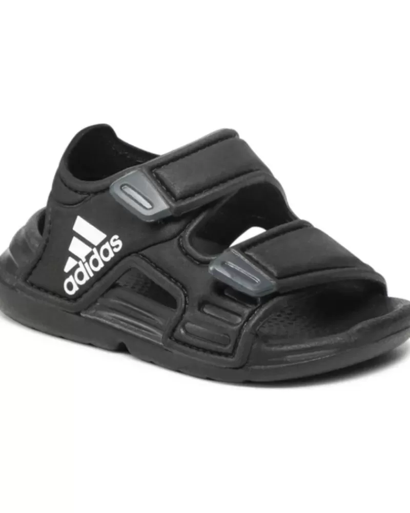 Boy ADIDAS Sandals-Girl And Boy Sandals Sandalias Altaswim I Negro Blanc Multi