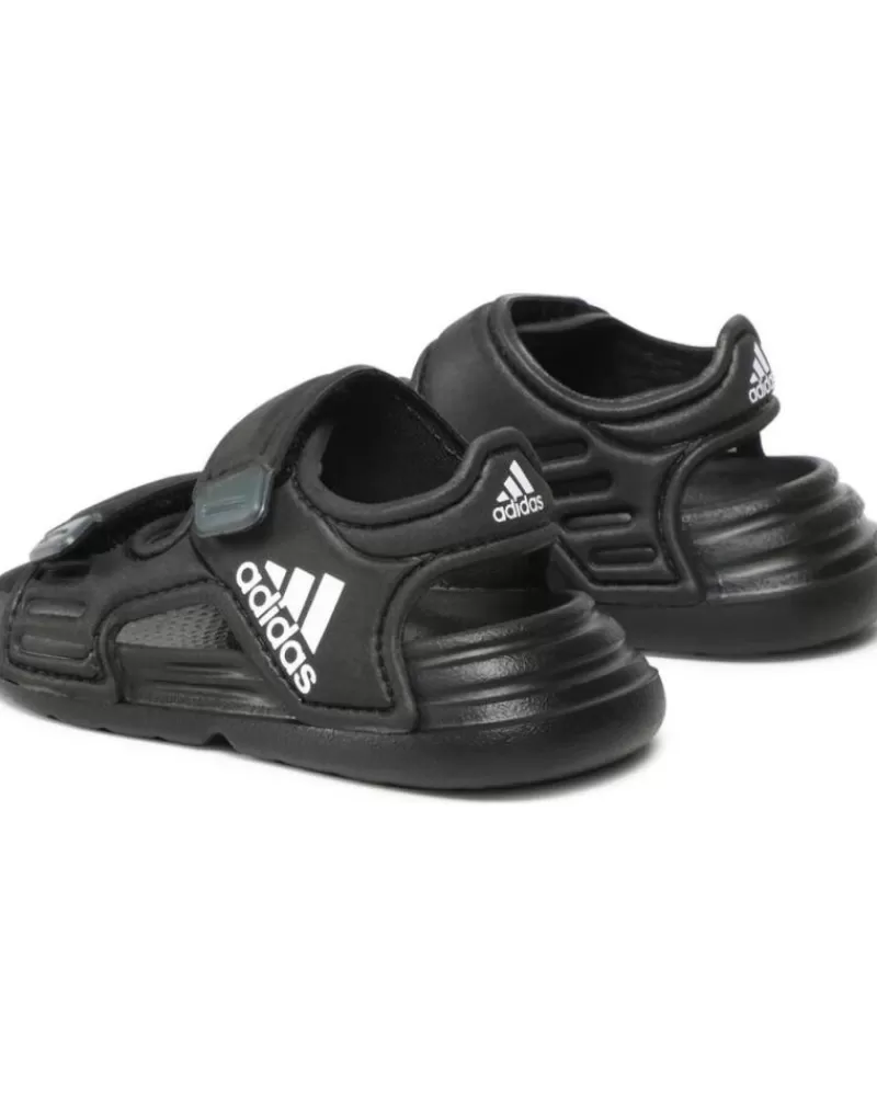 Boy ADIDAS Sandals-Girl And Boy Sandals Sandalias Altaswim I Negro Blanc Multi
