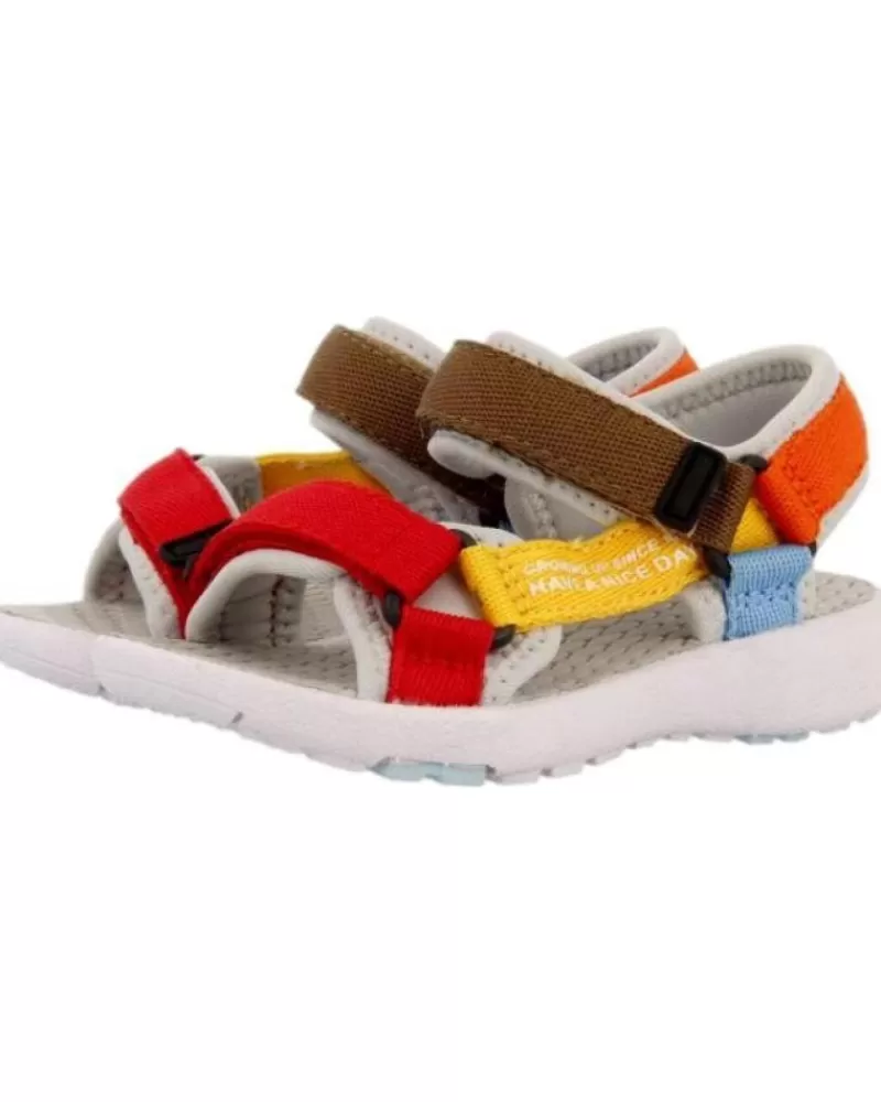 Boy GIOSEPPO Infant-Girl And Boy Sandals Sandalia Nio Deportivo Bardon 68967 Gris