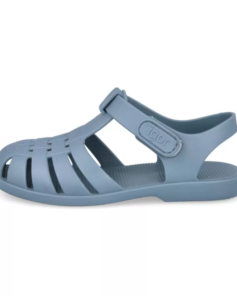 Girl IGOR Flip Flops-Girl And Boy Sandals Clasica Velcro Sandalias Cangrejer