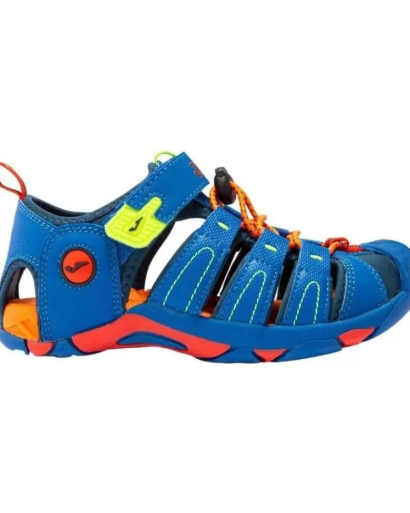 Boy JOMA Sandals-Girl And Boy Sandals Sandalias Royal-Rojo Seven Jr2304V Azul