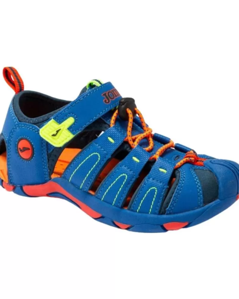 Boy JOMA Sandals-Girl And Boy Sandals Sandalias Royal-Rojo Seven Jr2304V Azul