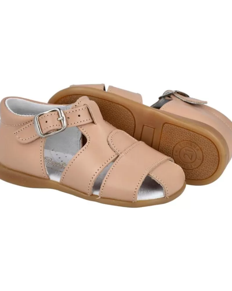 Boy L&R SHOES Sandals-Girl And Boy Sandals L&R Shoes Lr Shoes 3665 Sandalias Bebe Camel