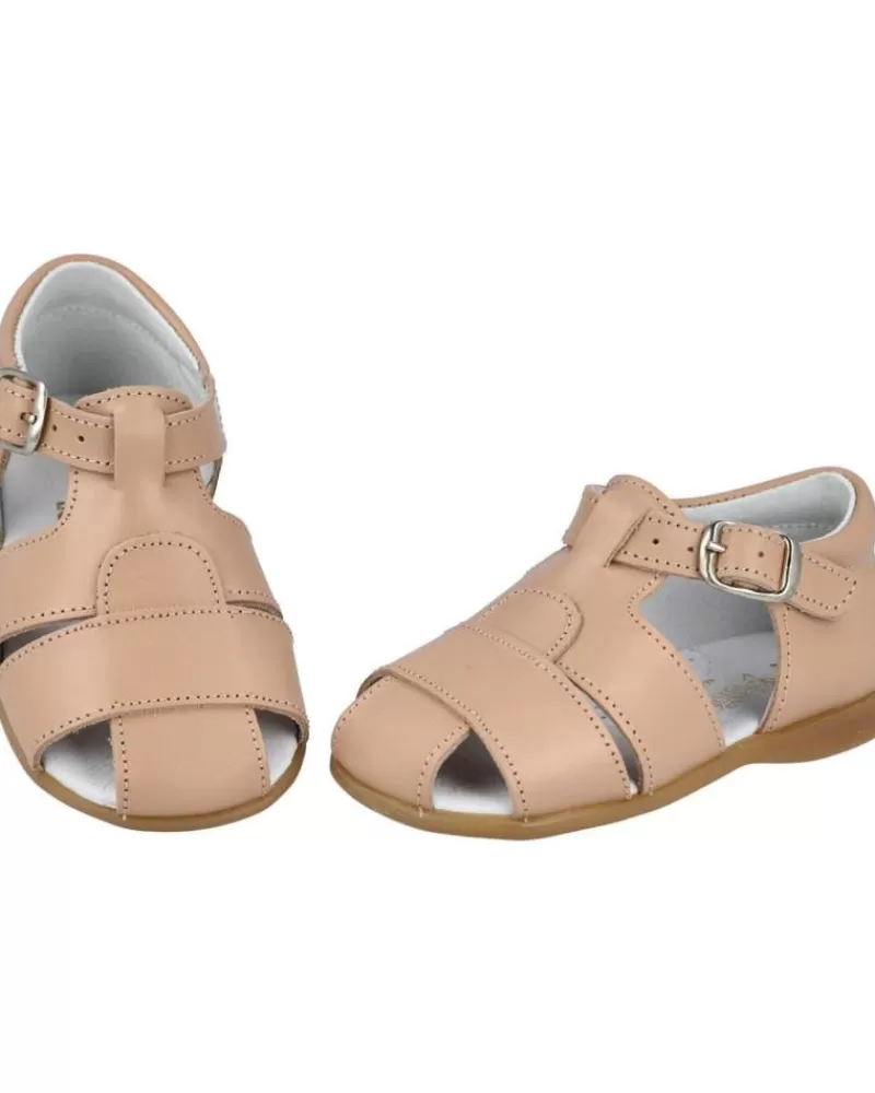 Boy L&R SHOES Sandals-Girl And Boy Sandals L&R Shoes Lr Shoes 3665 Sandalias Bebe Camel