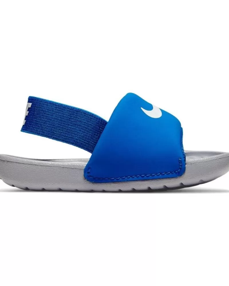 Boy NIKE Sandals-Girl And Boy Sandals Sandalias Kawa Slide Azul Gris Td Multi