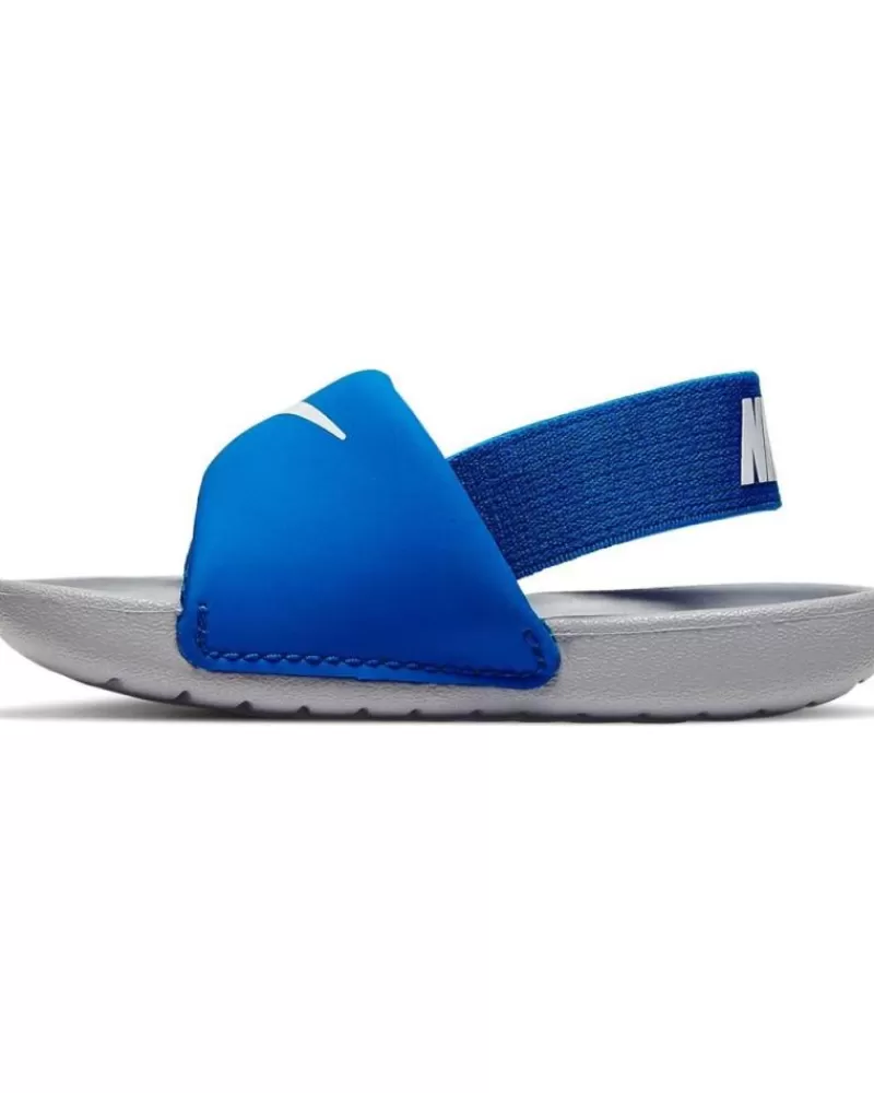 Boy NIKE Sandals-Girl And Boy Sandals Sandalias Kawa Slide Azul Gris Td Multi