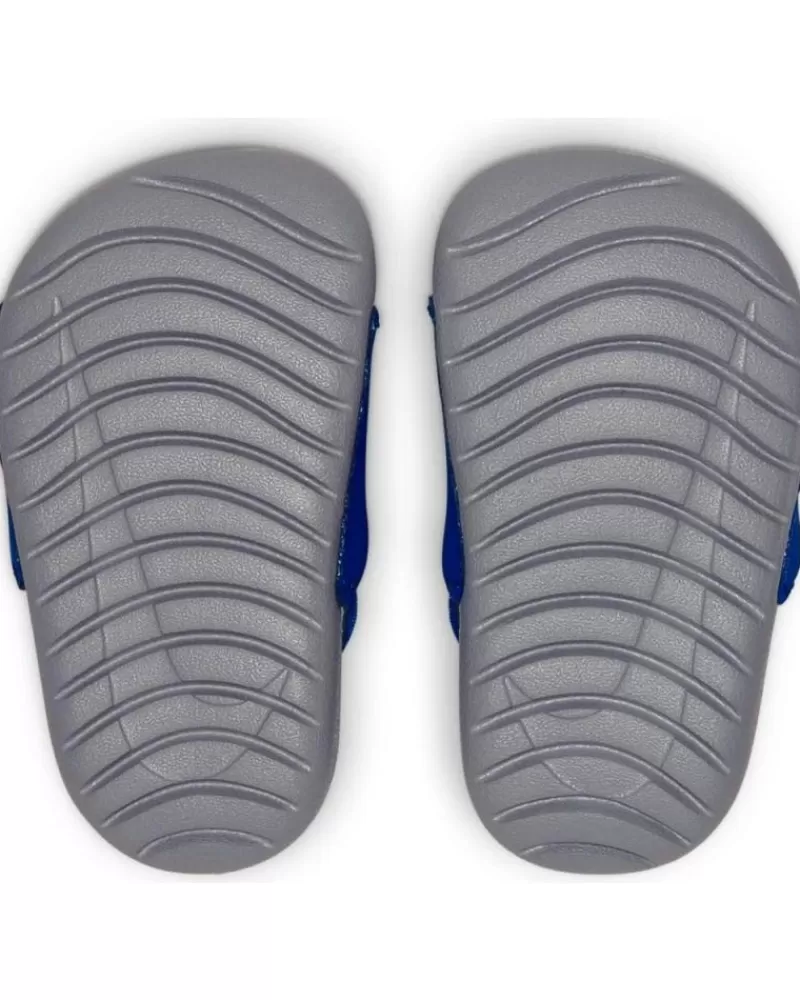 Boy NIKE Sandals-Girl And Boy Sandals Sandalias Kawa Slide Azul Gris Td Multi