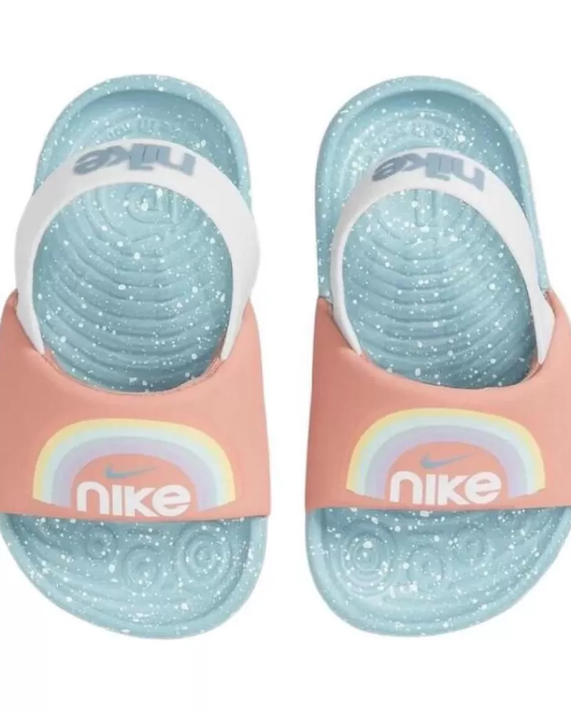 Boy NIKE Flip Flops-Girl And Boy Sandals Sandalias Kawa Slide Se Rosa Gris Multi